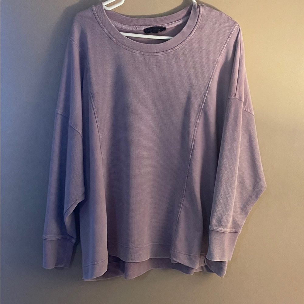 Jane and Delancey Lavender Pullover Sweatshirt
